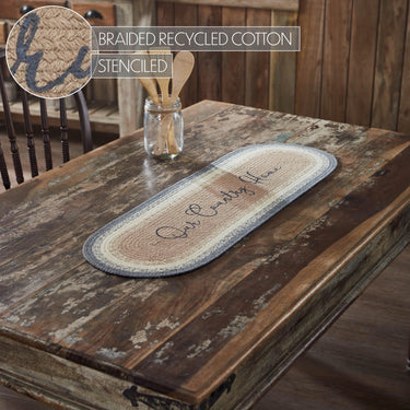 Finders Keepers Our Country Home Oval Runner 12x36 - The Fox Decor